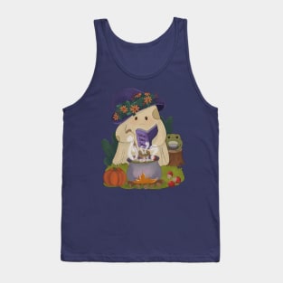 Cooking a Witch's Brew Stew On Halloween Night Tank Top